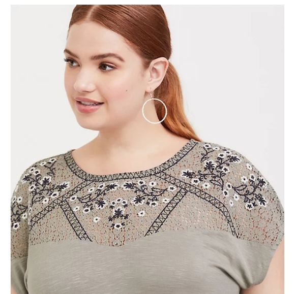 torrid Tops - Torrid Super Soft Crochet Top